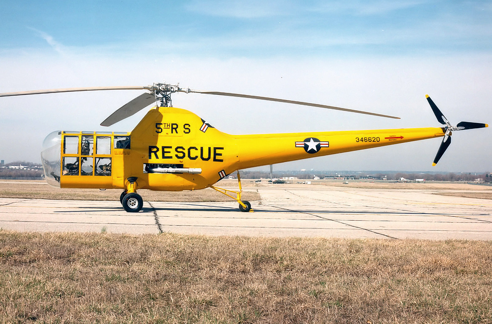 Sikorsky YH-5A Dragonfly - USAF-Museum in Dayton Ohio