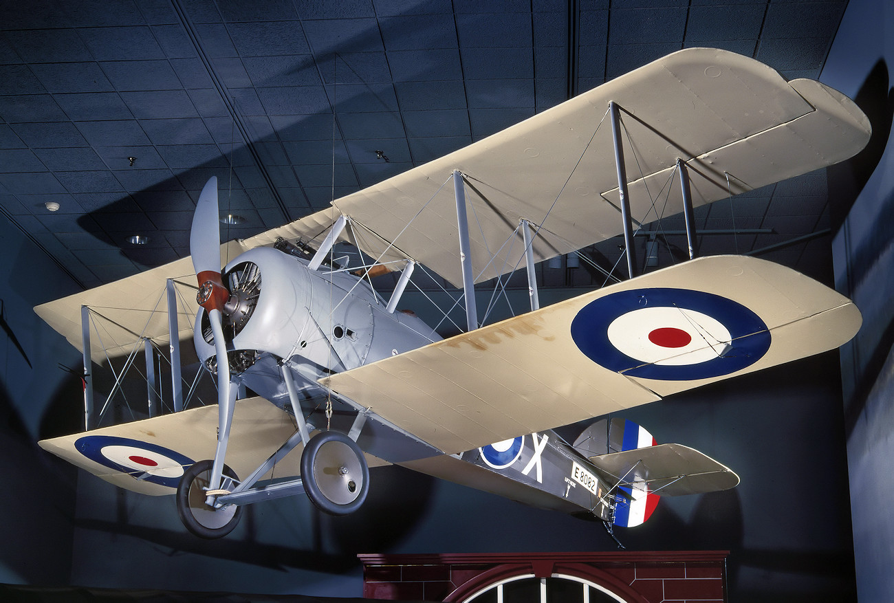 Sopwith 7 F.1 Snipe - eines der besten britischen Jagdflugzeuge im Ersten Weltkrieg