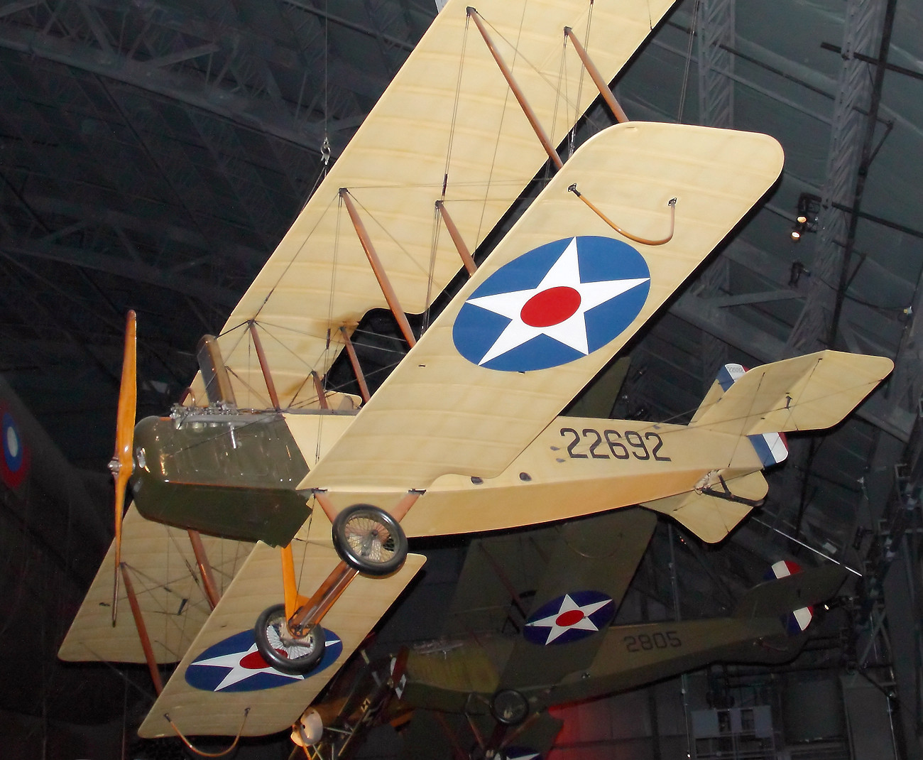 Standard J-1 - Doppeldecker-Schulflugzeug des US Army Air Service von 1916