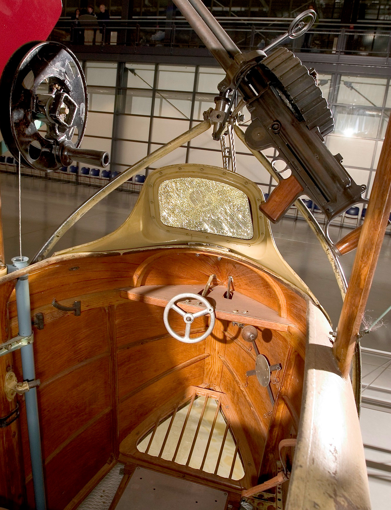 Caudron G-4 - Cockpit