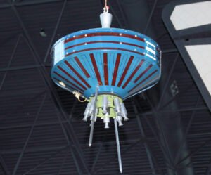 Pioneer 1 Satellit - sollte 1958 den Mond umkreisen, aber die Endgeschwindigkeit reichte nicht