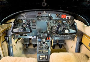 Rockwell Shrike Commander 500S - Cockpit