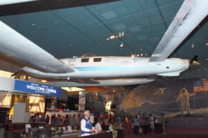 Rutan Voyager Scaled Composites - erste Nonstop-Weltumrundung ohne Auftanken und Zwischenlanden