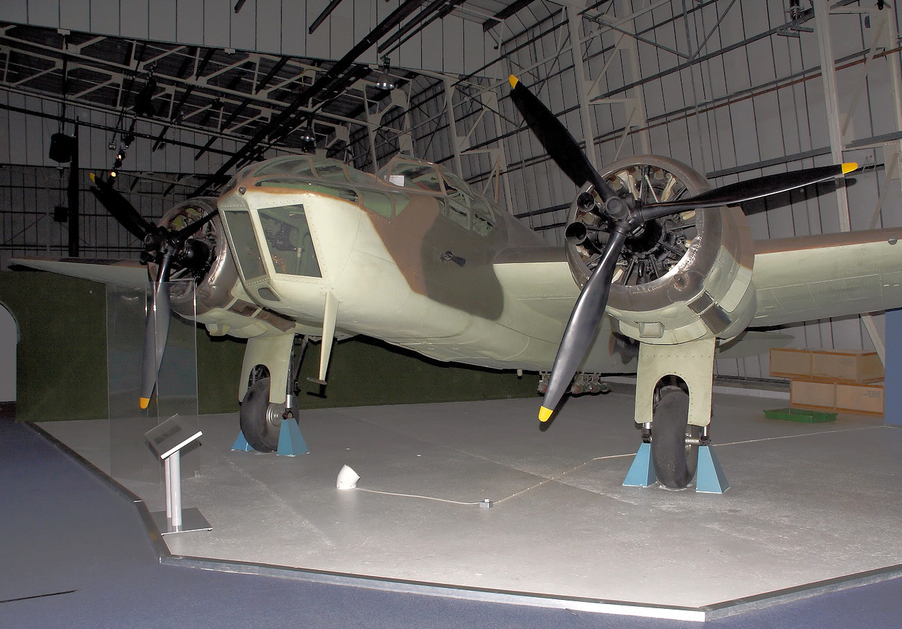 Bristol Blenheim IV britischer Bomber