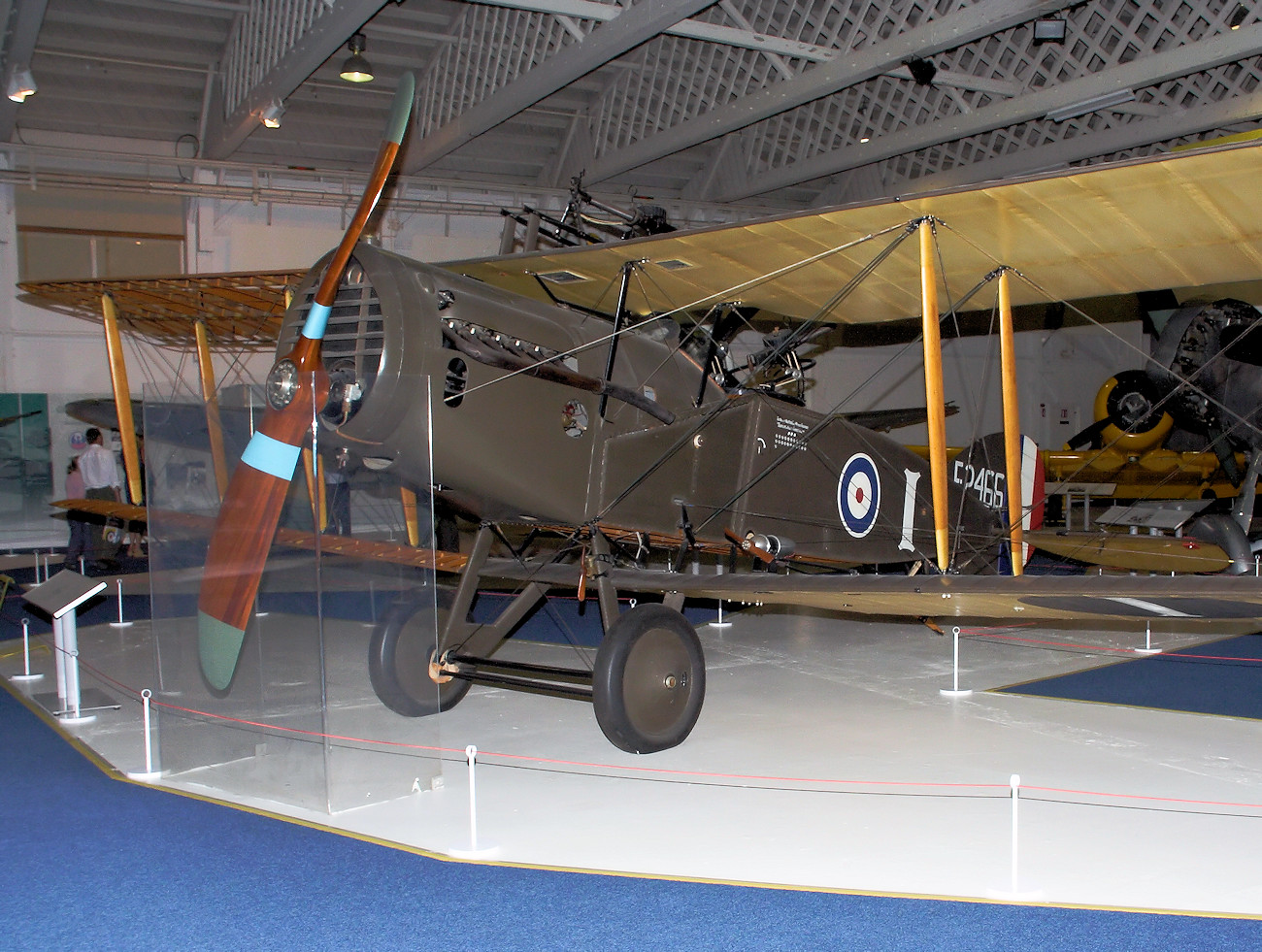 Bristol F2B Fighters - Doppeldecker-Jagdflugzeug