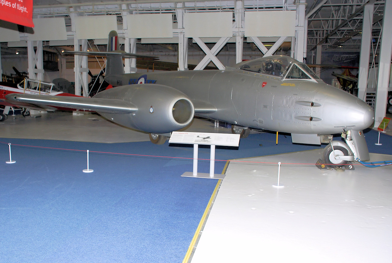 Gloster Meteor F.8 Jagdflugzeug