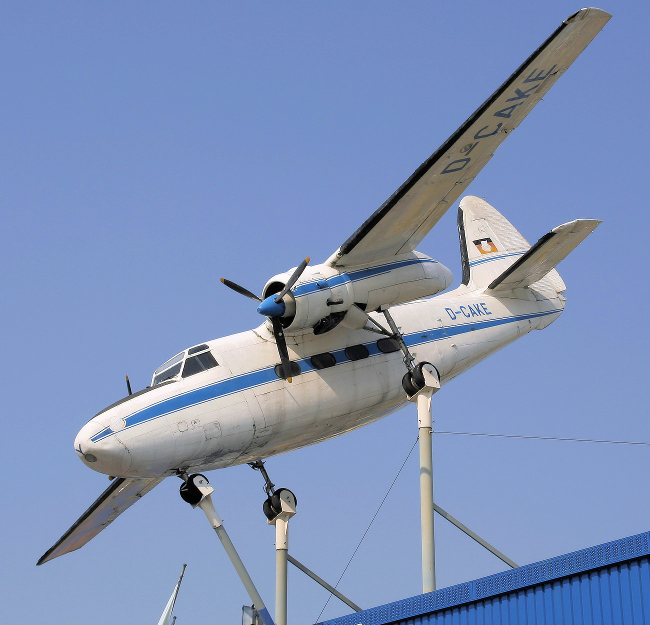 Hunting Percival P.66 Pembroke Schulflugzeug