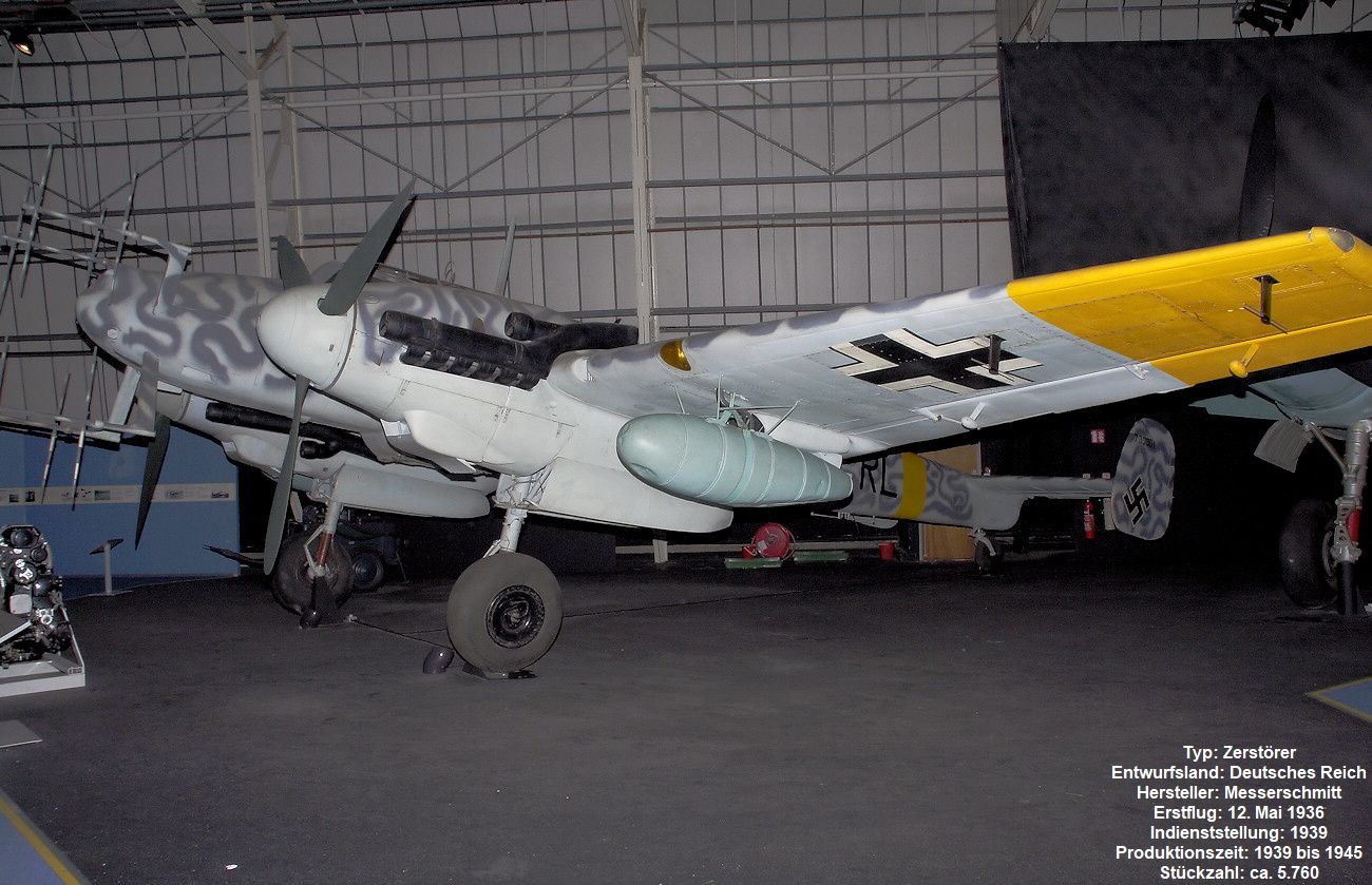 Messerschmitt Bf 110 G-4 R6 - eines der wichtigsten Kampfflugzeuge der deutschen Luftwaffe