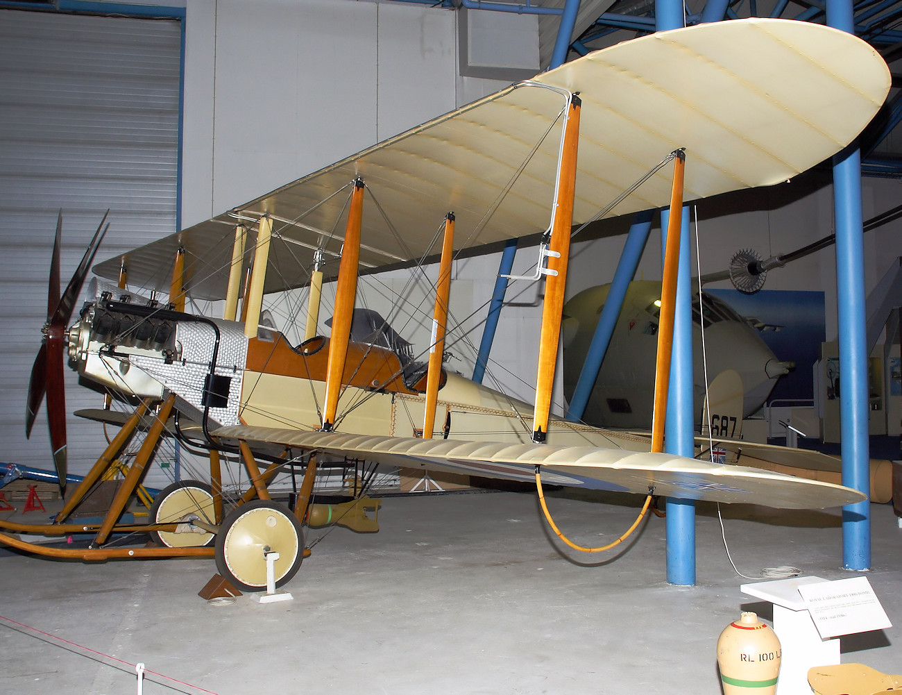 Royal Aircraft Factory B.E.2 - das erste britische Kampfflugzeug im Ersten Weltkrieg