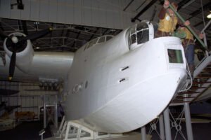 Short Sunderland - Bugansicht