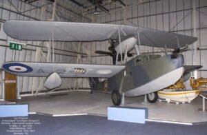 Supermarine Walrus - amphibisches Doppeldecker-Flugboot der Royal Air Force