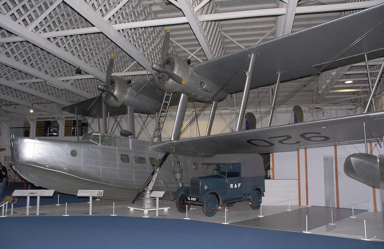 Supermarine Stranraer - Flugboot für Schiffskonvois und zur U-Boot-Bekämpfung