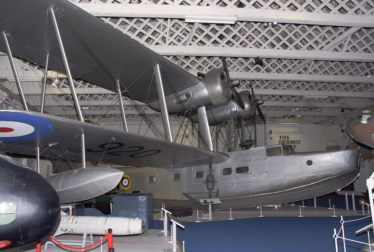 Supermarine Stranraer - Doppeldecker-Flugboot zur U-Boot-Bekämpfung