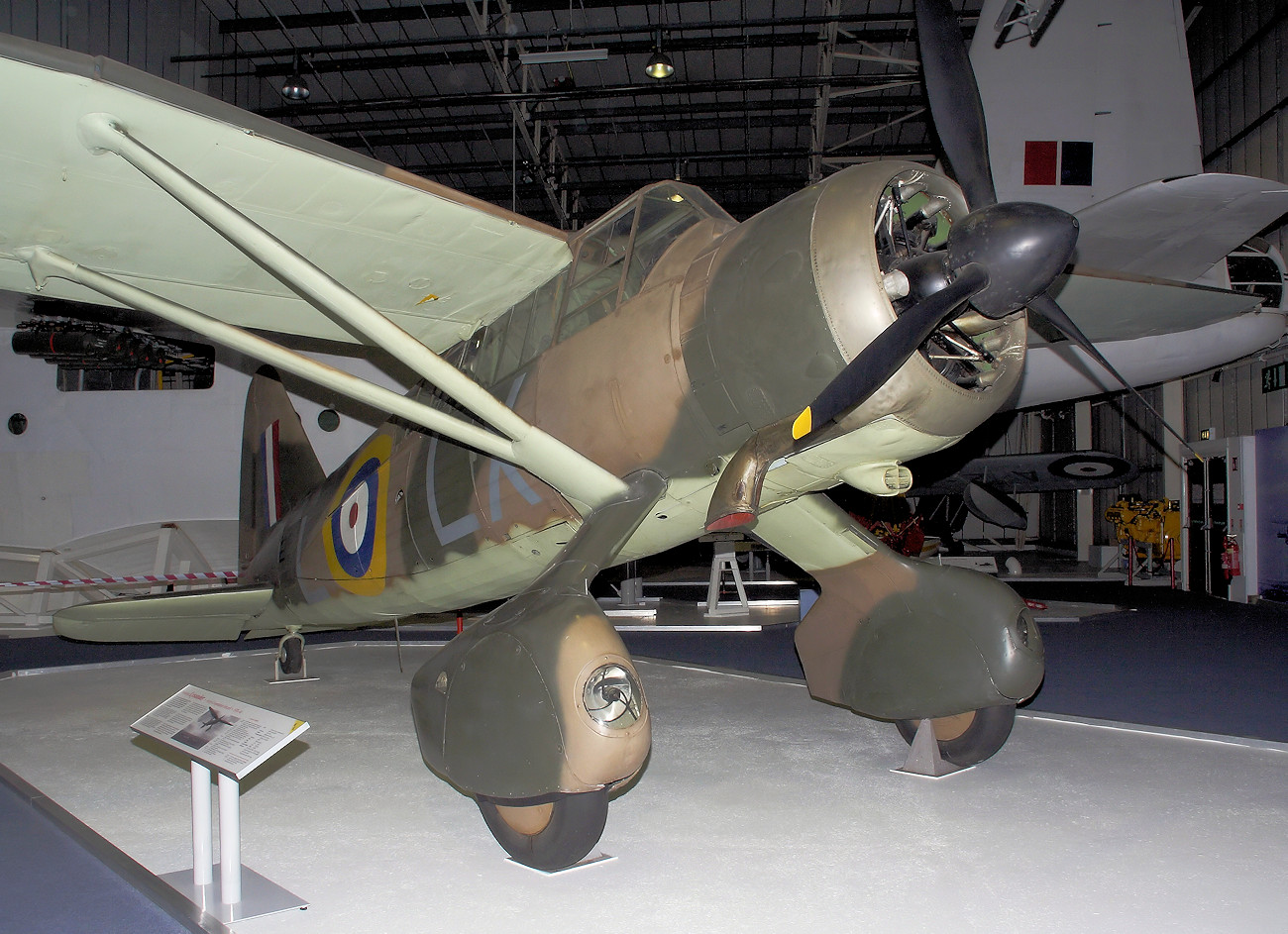 Westland Lysander III Lizzie - Verbindungsflugzeug bei der Royal Air Force ab 1938