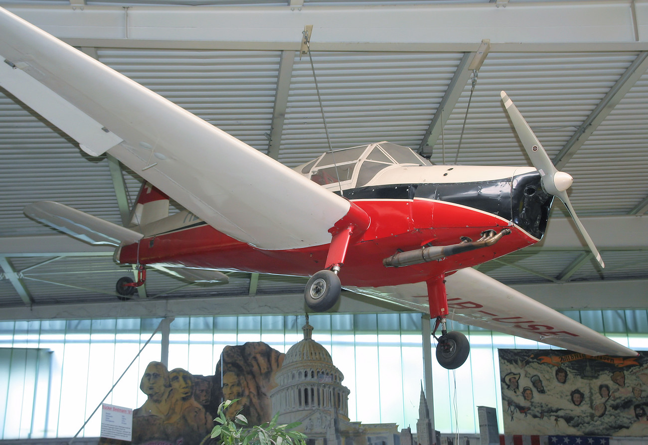 Bücker 181 Bestmann Flugzeug