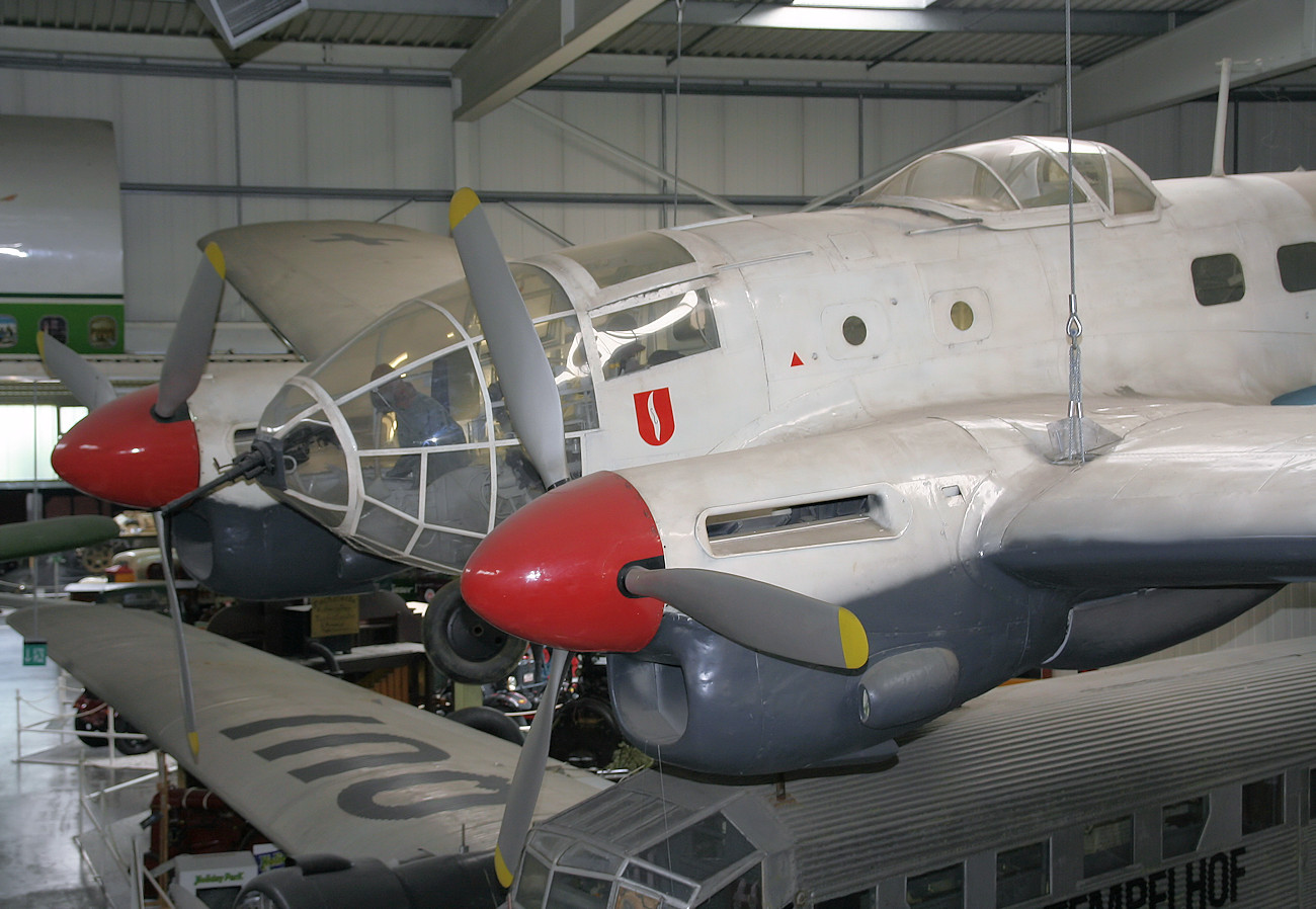 Heinkel He 111 H - Bugansicht