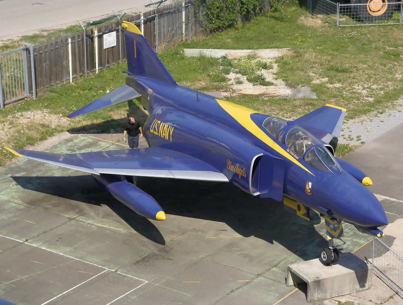 McDonnell Douglas F-4 J Phantom II - Flugzeug der Blue Angels der U.S. Navy