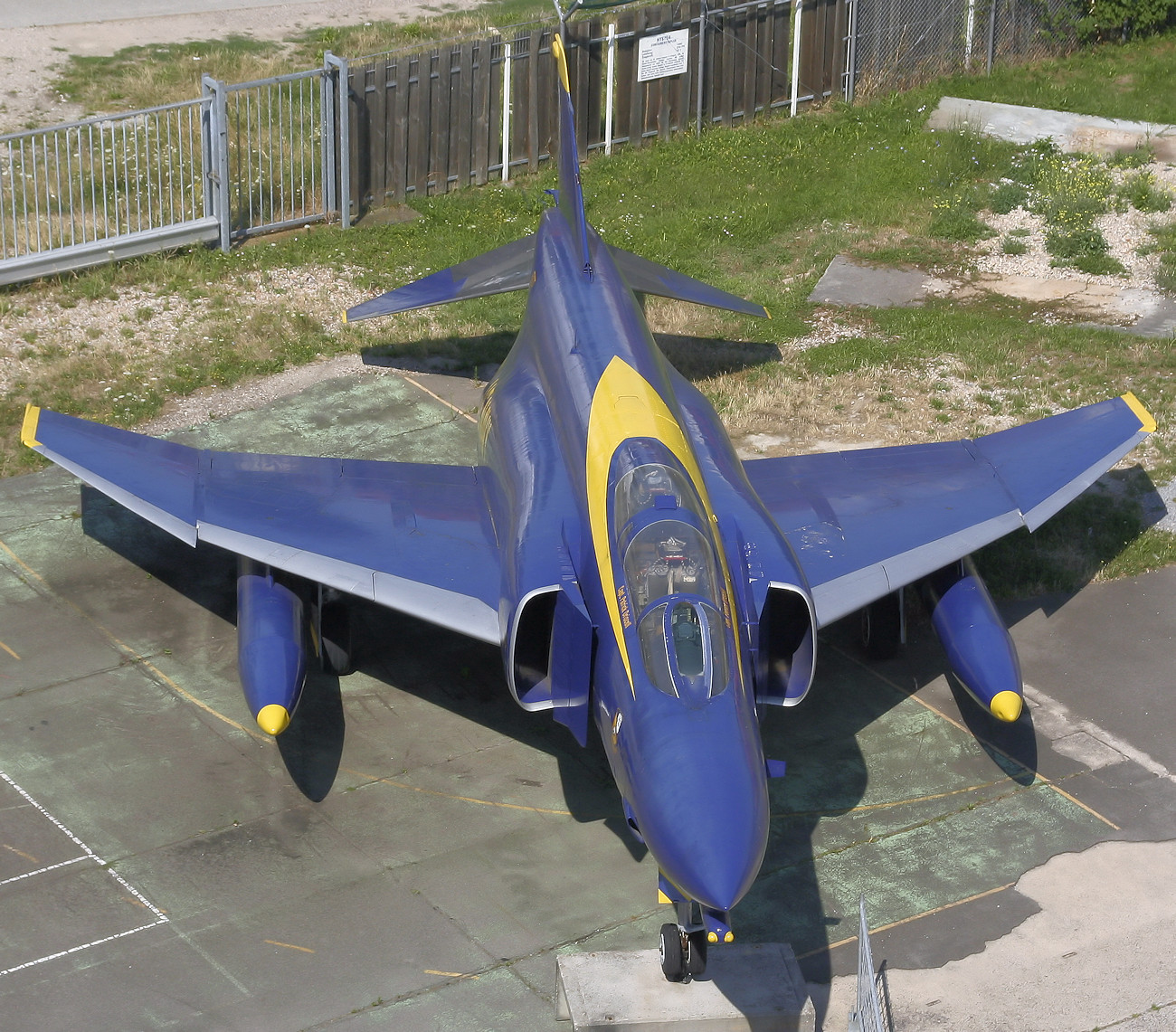 McDonnell Douglas F-4 J Phantom II - Flugzeug der Blue Angels