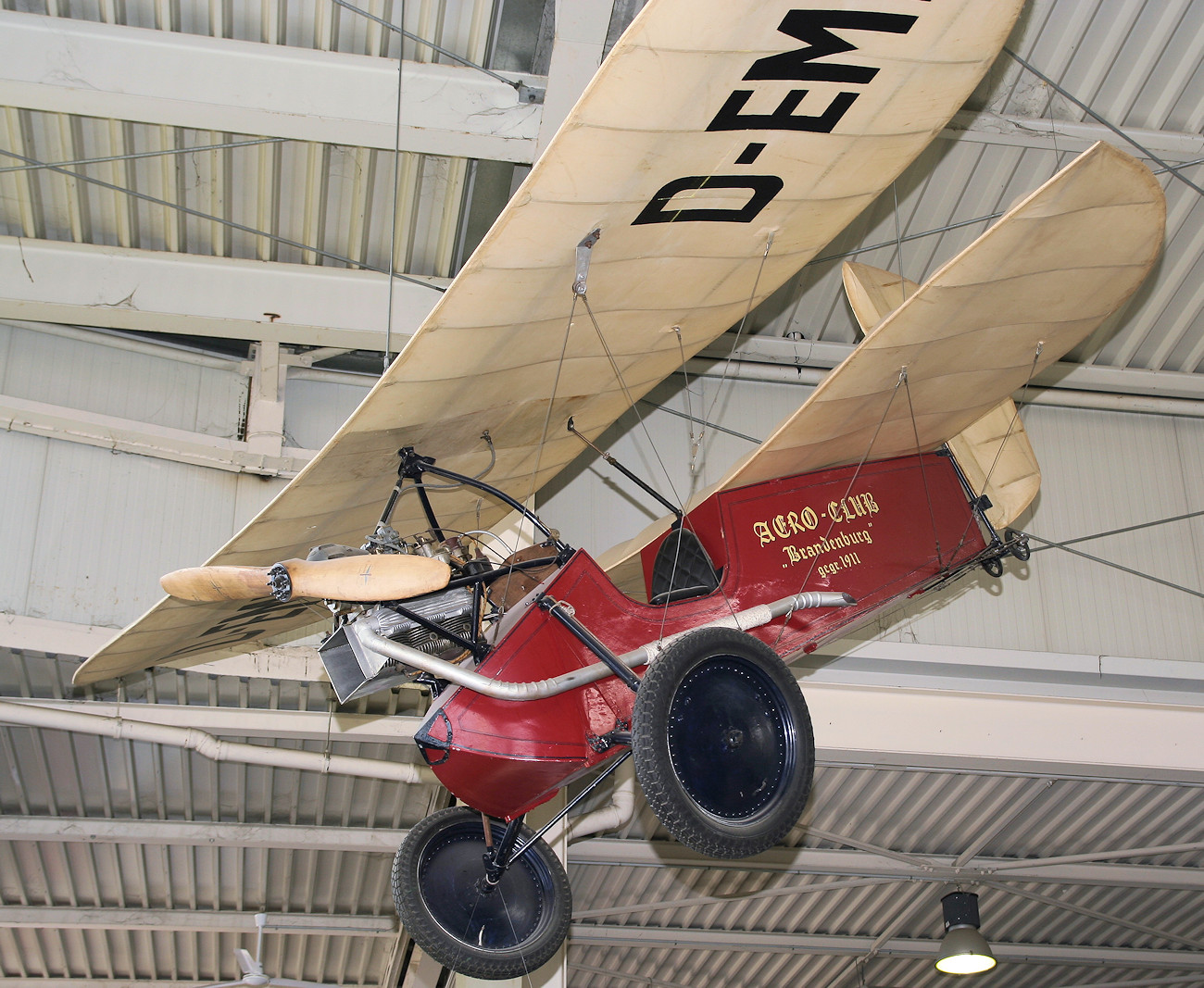 Mignet HM-14 - Das "Volksflugzeug" wurde 1933 von Henri Mignet entworfen