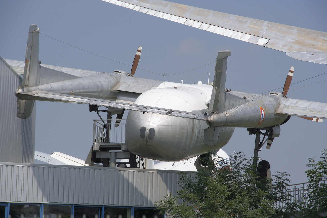 Nord Aviation N 2501D Noratlas - Heckansicht