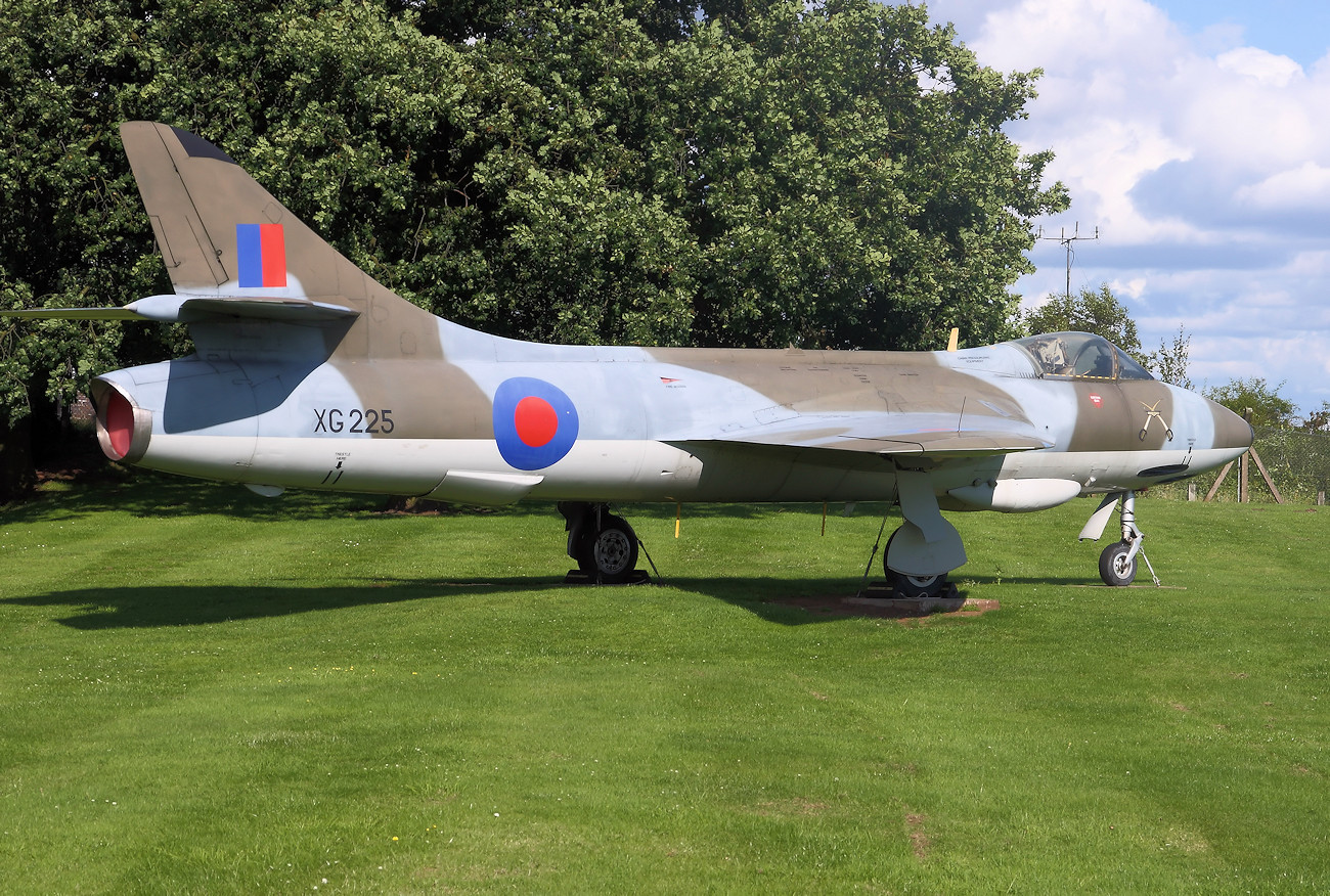 Hawker Hunter - Jagdbombenflugzeug