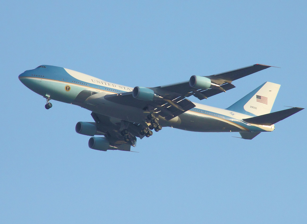 Air Force One des US-Präsidenten