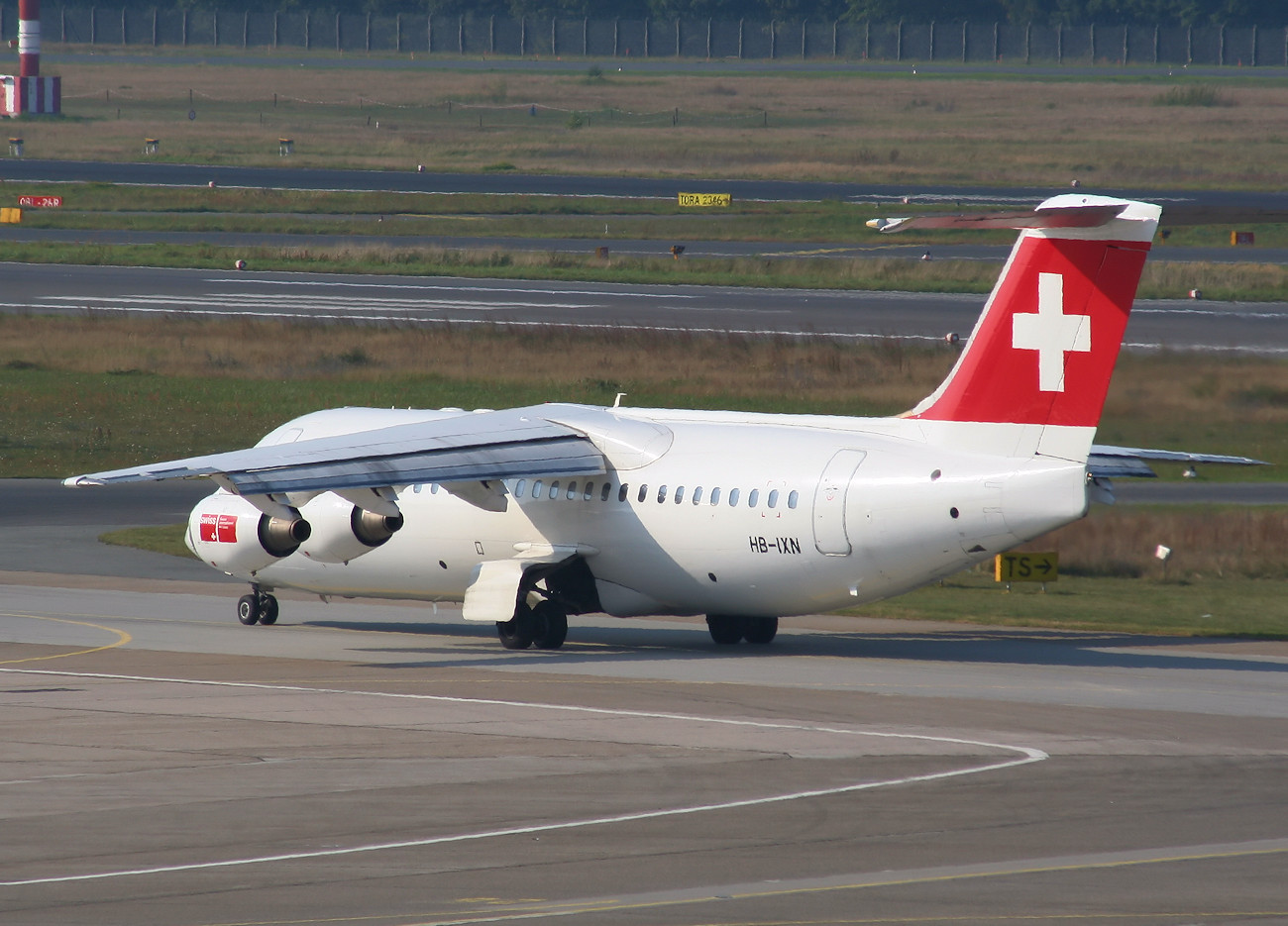 Avro RJ 85 - Rollbahn