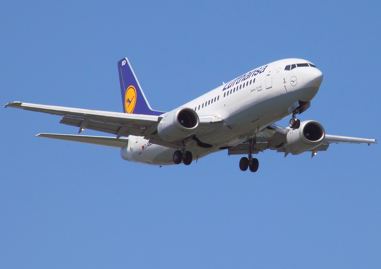 Boeing 737-300 der Lufthansa