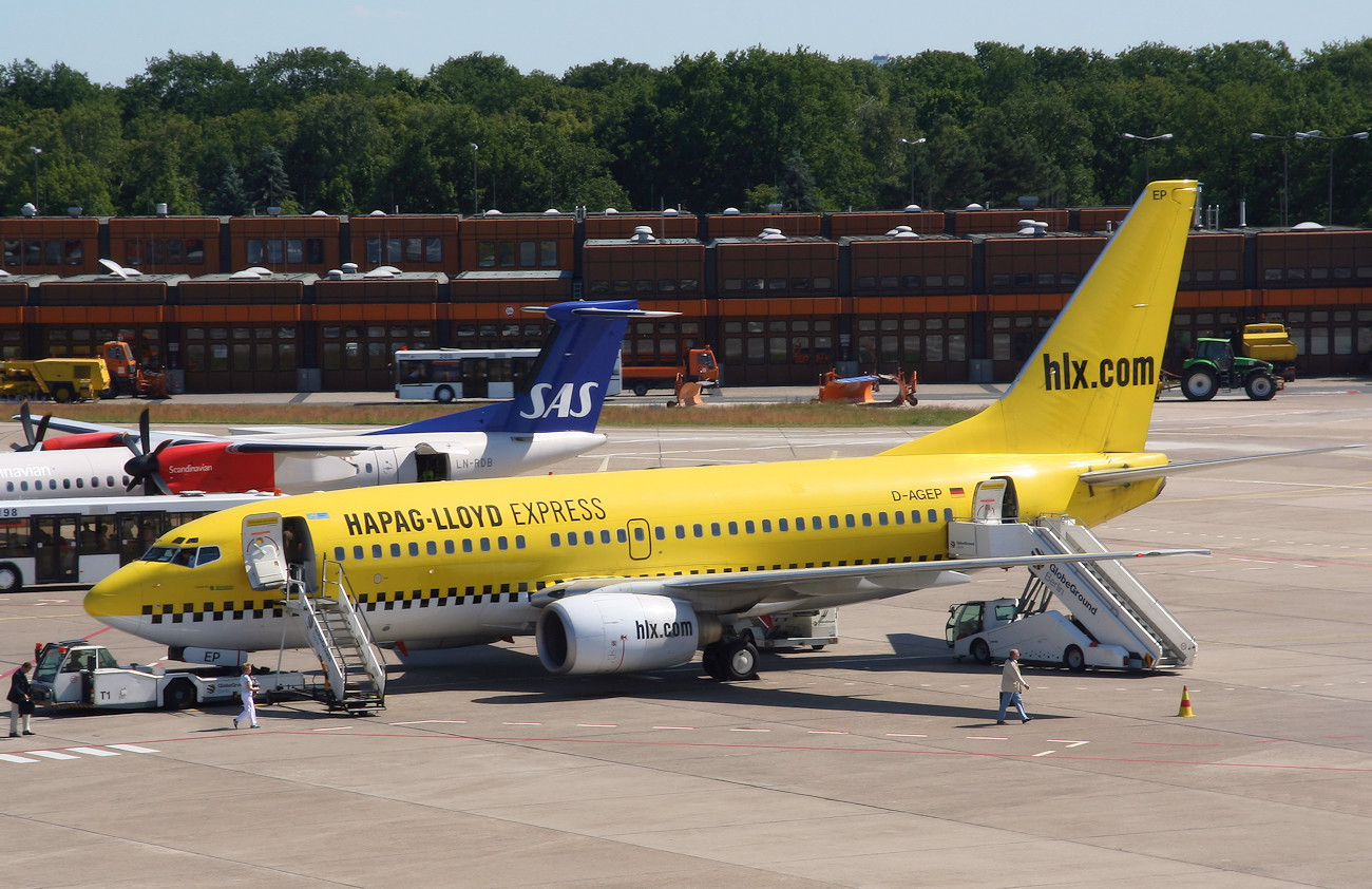 Boeing 737-700 HAPAG-LLOYD ohne Winglets