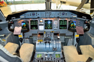 De Havilland DHC-8 400 - Cockpit