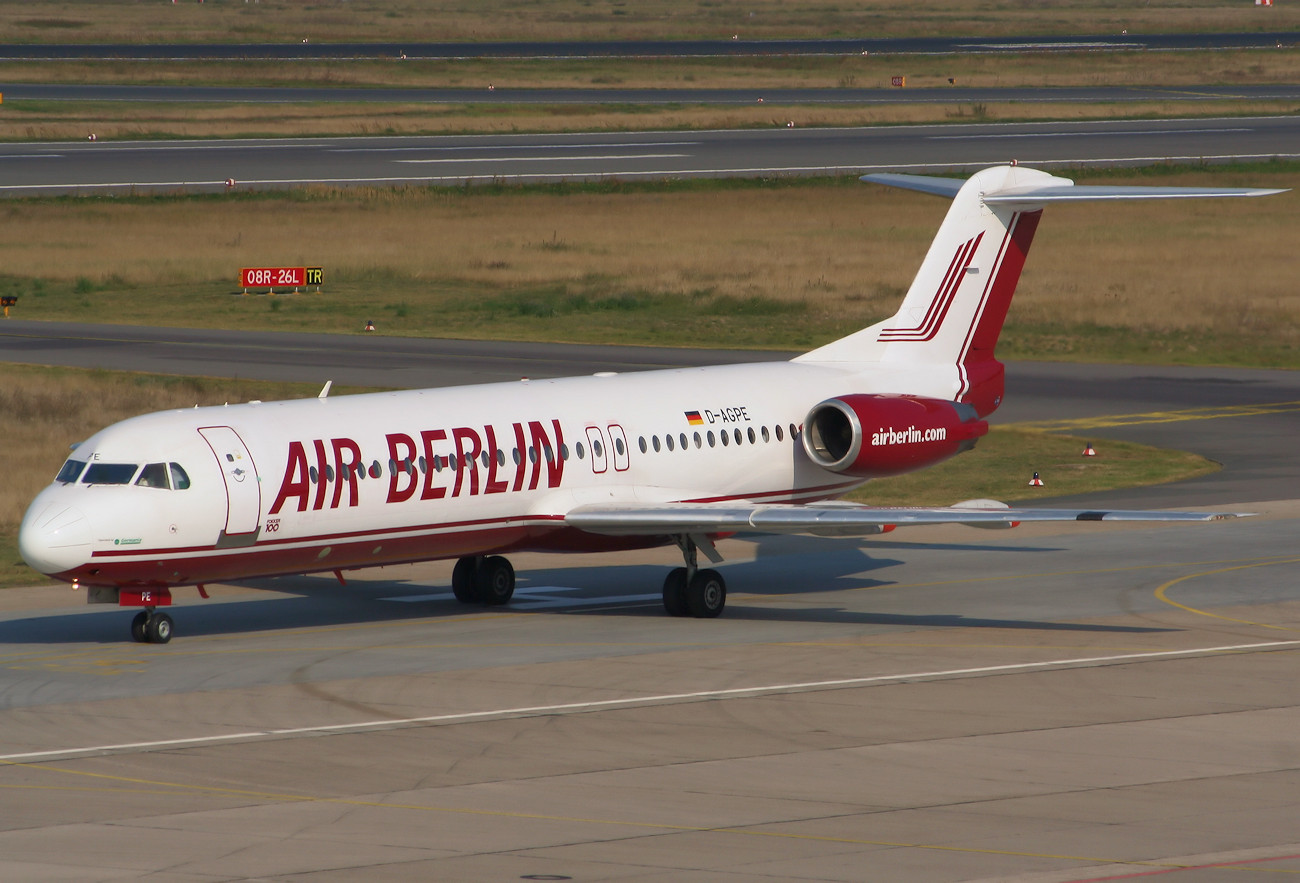 Fokker 100 - Air Berlin