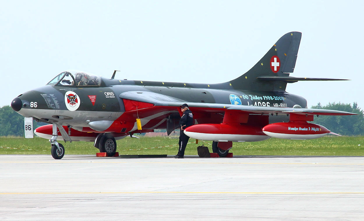 Hawker Hunter Mk. 58 - ILA Berlin