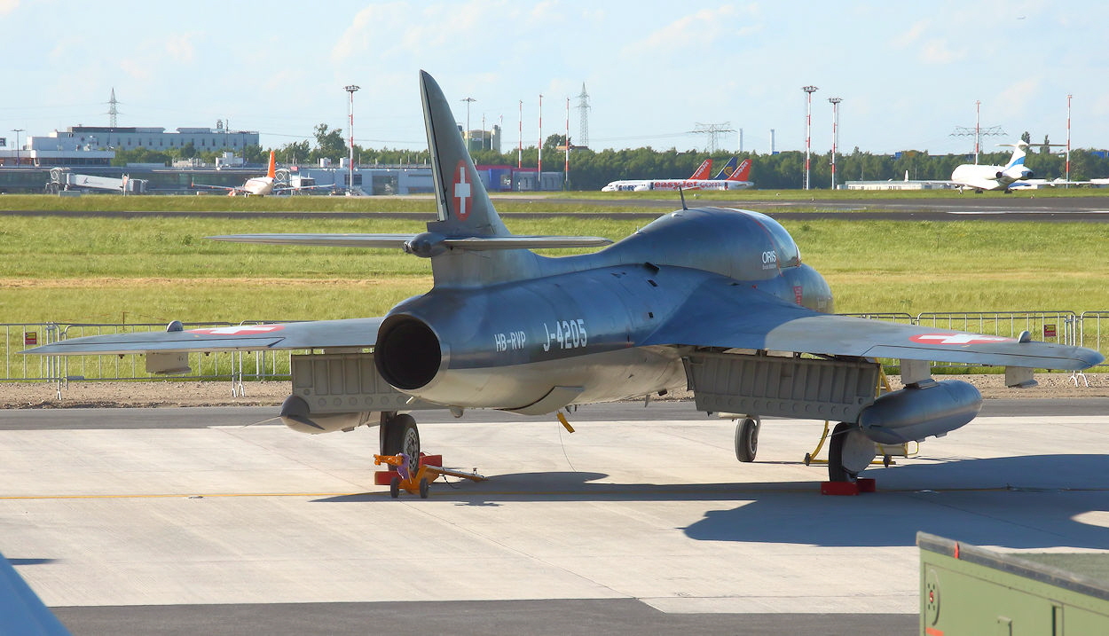 Hawker Hunter Mk. 68 - Leitwerk