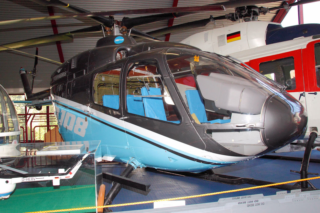 MBB BO 108 VT2 - Versuchshubschrauber des späteren Eurocopter EC 135