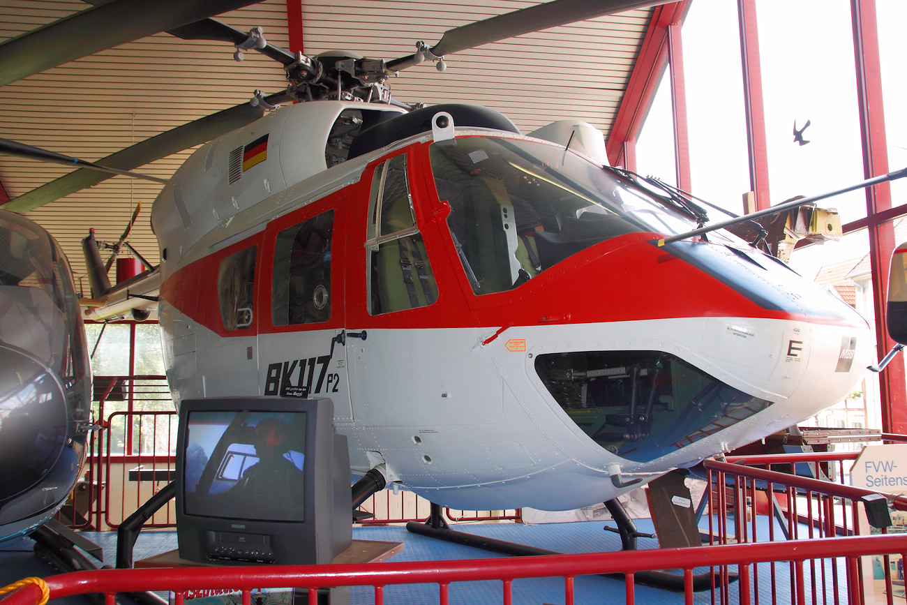 MBB - Kawasaki BK 117 - Gemeinschaftsentwicklung des späteren Eurocopter EC 145