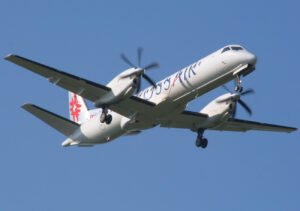 Saab 2000 - zweimotoriges Turboprop-Flugzeug der schwedischen Firma Saab