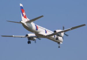 Saab 2000 Turboprop-Flugzeug