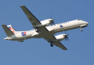 Saab 2000 - Turboprop-Flugzeug der schwedischen Firma Saab