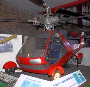 Wagner Rotorcar III - Hybrithubschrauber zwischen Auto und Hubschrauber