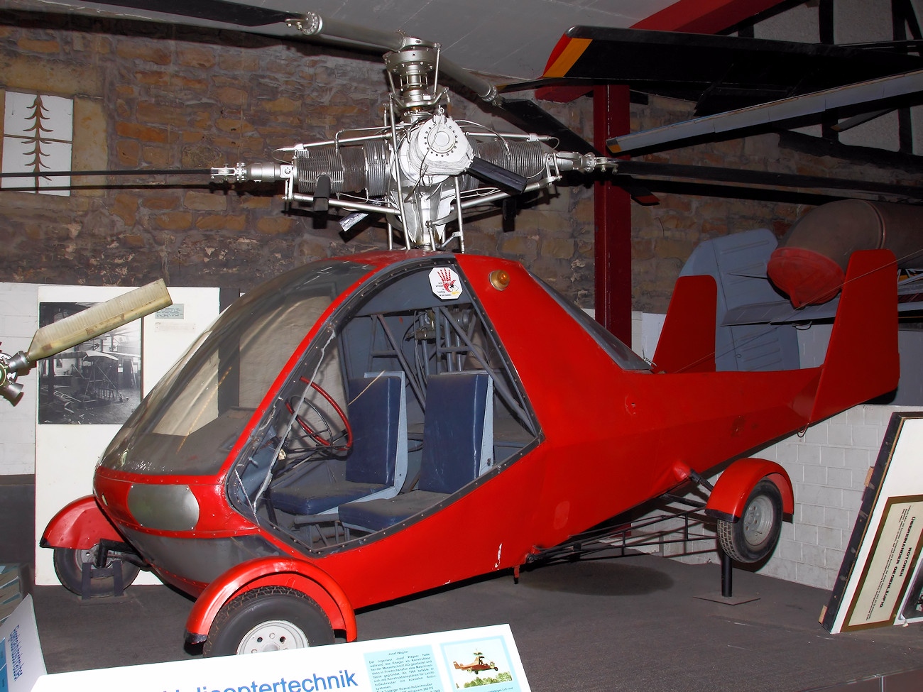 Wagner Rotorcar III - Kombination zwischen Auto und Hubschrauber